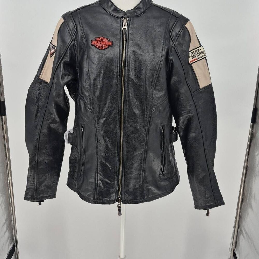 Harley Davidson Women's Size XL Enduro Leather Moto Jacket